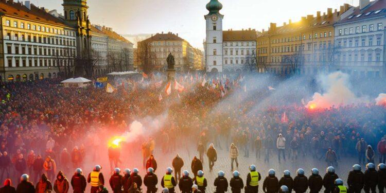 Corteo ‘No Kings Italia’ a Roma contro guerra e autoritarismo