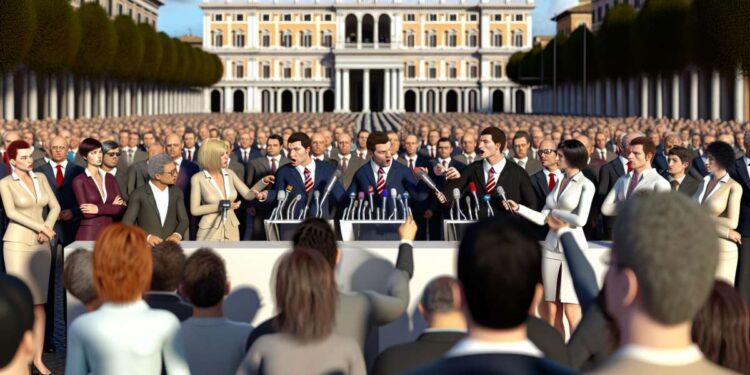 Fratelli d’Italia in calo, cresce il Campo Largo