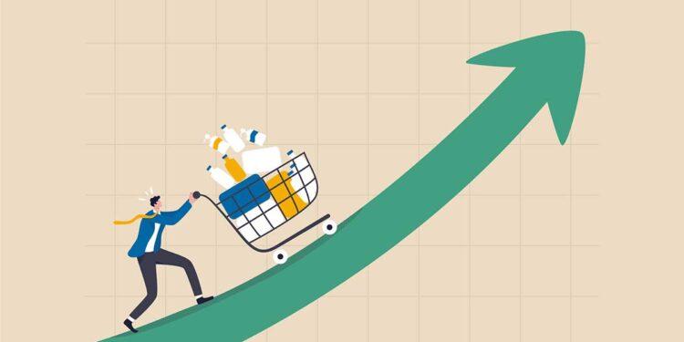 Crescita appesa a un filo, ma il carrello della spesa corre