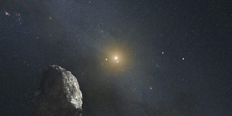 an artist's rendering of an object in the sky