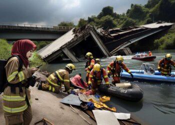 Crollo del ponte sul fiume Trigno: ricerche in corso per un disperso