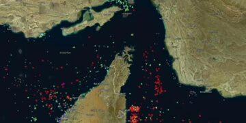 Titolo: Il rischio ambientale del petrolio vicino a Kharg Island