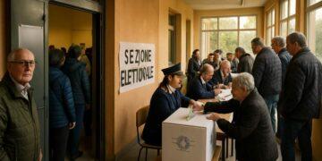 Affluenza in calo nel primo giorno delle comunali 2026