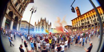Inter campione d’Italia: festa scudetto in piazza Duomo dopo vittoria sul Parma per il 21º titolo