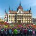 Manifestazione per la pace a Budapest contro l’escalation del conflitto in Ucraina