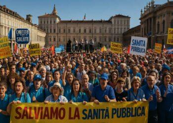 Torino: manifestazione per la sanità pubblica e contro le liste d’attesa