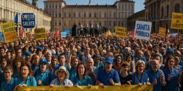 Torino: manifestazione per la sanità pubblica e contro le liste d’attesa