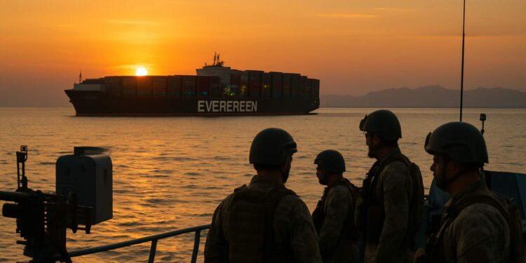 Tensione nel Golfo: attacco a nave Evergreen nello Stretto di Hormuz