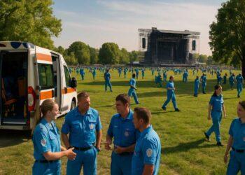 Vasco Rossi a Ferrara: un esercito di operatori sanitari per la sicurezza del concerto