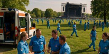 Vasco Rossi a Ferrara: un esercito di operatori sanitari per la sicurezza del concerto