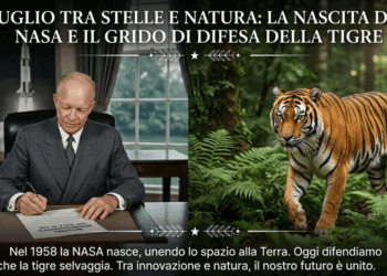 29 Luglio tra Stelle e Natura: La Nascita della NASA e il Grido di Difesa della Tigre
