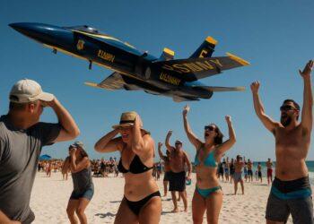 Blue Angels: spettacolo e polemiche a Pensacola Beach