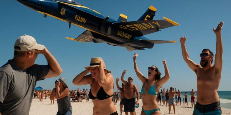 Blue Angels: spettacolo e polemiche a Pensacola Beach