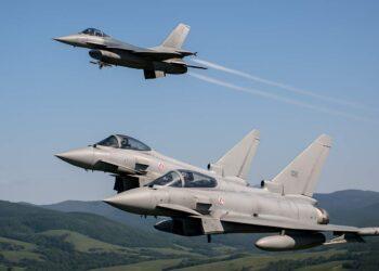 Caccia F-16 rumeno abbatte drone: coinvolti anche Eurofighter italiani