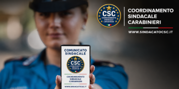 Sindacato CSC: il nuovo modello 45-bis è un passo avanti per la tutela dei Carabinieri e delle Forze dell’Ordine