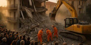 Esplosione a Messina: palazzina crolla, feriti e dispersi