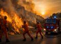 Incendi devastano l’Agrigentino e la Sardegna: evacuazioni e danni ingenti