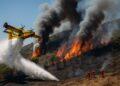 Incendio devasta la collina di Caserta: intervento massiccio dei soccorsi