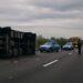 Incidente sulla A4: Tir si ribalta tra Villesse e Palmanova