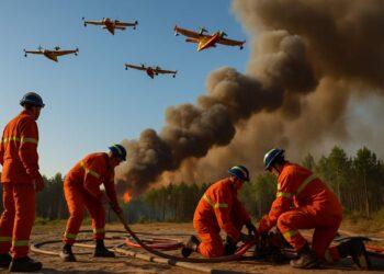 L’Unione Europea in azione contro gli incendi in Francia e Spagna