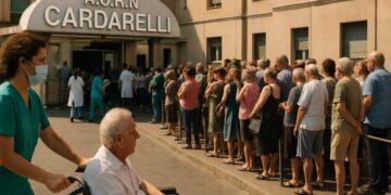 Ondata di Caldo: Aumentano gli Accessi ai Pronto Soccorso a Napoli