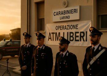 Operazione “Atm liberi”: colpo alla criminalità nel Basso Molise