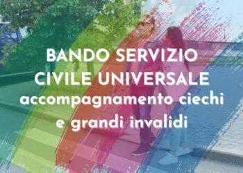 Servizio Civile 2026, 947 posti per assistere grandi invalidi e ciechi civili