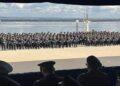 Le Frecce Tricolori sul giuramento di 519 volontari a Taranto