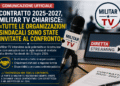 Contratto 2025-2027, Militar TV chiarisce: «Tutte le organizzazioni sindacali sono state invitate al confronto»