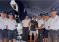 Nave Stella Polare accoglie il vice console Aricò a Minorca