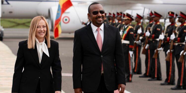 Visita della presidente del Consiglio Meloni in Etiopia
