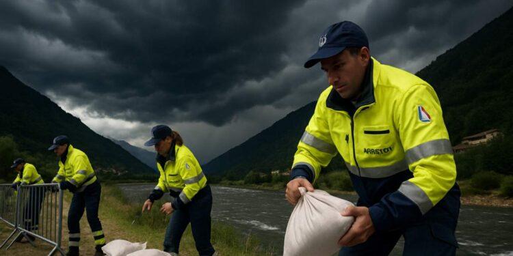 Allerta meteo gialla in Italia, temporali il 16 agosto 2026