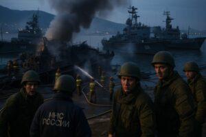 Attacco con droni a Novorossijsk: colpita la base navale russa