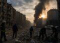 Attacco devastante su Kiev: 15 morti e decine di feriti