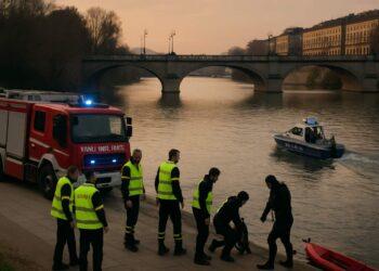 Auto finisce nel Po durante inseguimento a Torino: ricerche in corso