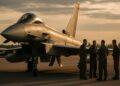 Baltic Air Policing, Typhoon italiano abbatte drone in Lettonia
