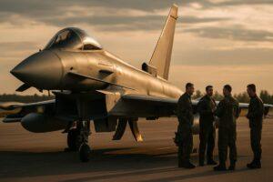 Baltic Air Policing, Typhoon italiano abbatte drone in Lettonia