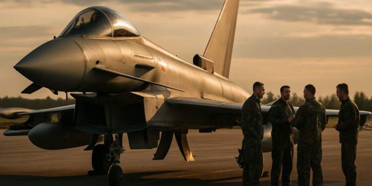 Baltic Air Policing, Typhoon italiano abbatte drone in Lettonia