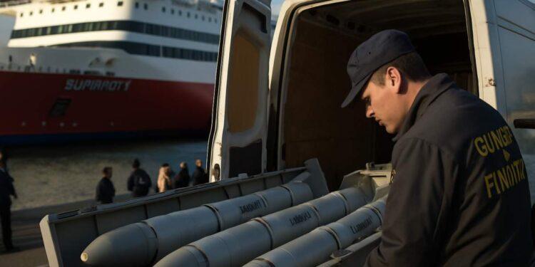 Bari, arrestato francese con missili Akeron nel furgone