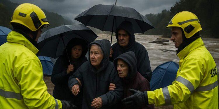 Bergamo, nubifragi e frane: evacuati 250 dal campeggio
