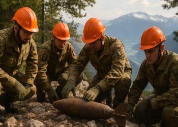 Bonifica ordigni in alta quota: l'Esercito in azione in Trentino-Alto Adige