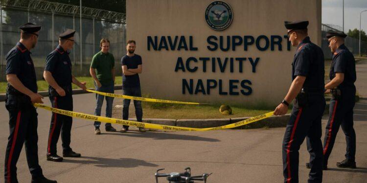 Drone sorvola la base Usa di Gricignano: indagini in corso