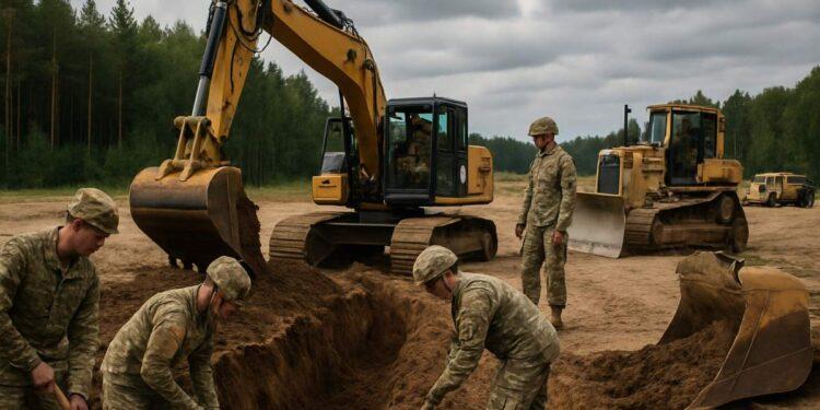 East Shield, truppe NATO fortificano il confine polacco