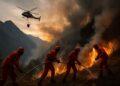 Emergenza incendi in Ossola: fiamme minacciano Pallanzeno