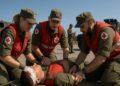 Esercitazione militare a Caldaro: simulazioni di guerra con la Croce Rossa