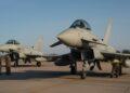 Eurofighter italiani abbattono drone in Lettonia: allerta rientrata