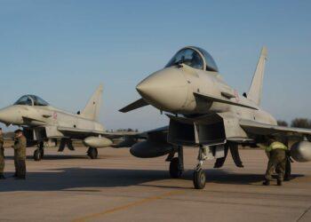 Eurofighter italiani abbattono drone in Lettonia: allerta rientrata