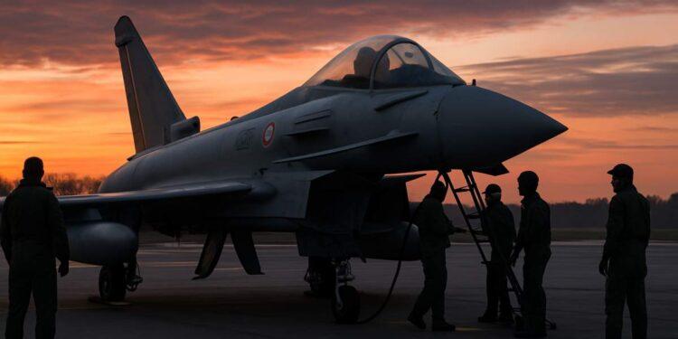 Eurofighter italiani, drone abbattuto in Lettonia durante missione Nato