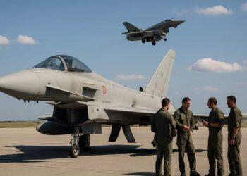 Eurofighter italiani, supporto alla Romania contro i droni