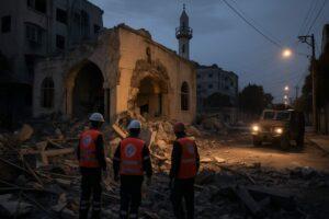 Gaza, raid israeliani colpiscono depositi di armi di Hamas